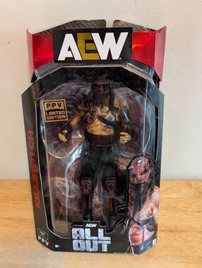 AEW Killswitch All Out Action Figure - Black & Red